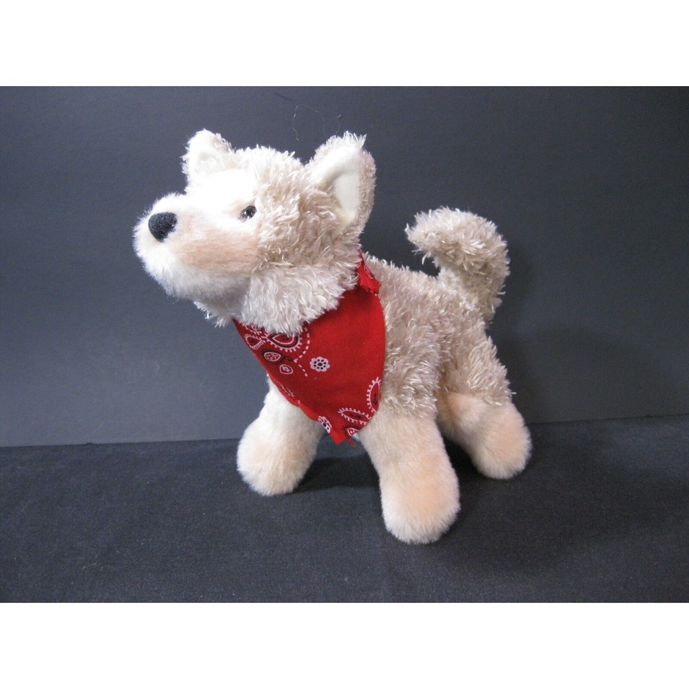 COYOTE TRICKSTER Plush #4069 TOY Douglas 8" Red Bandana Stuffed‎ Animal